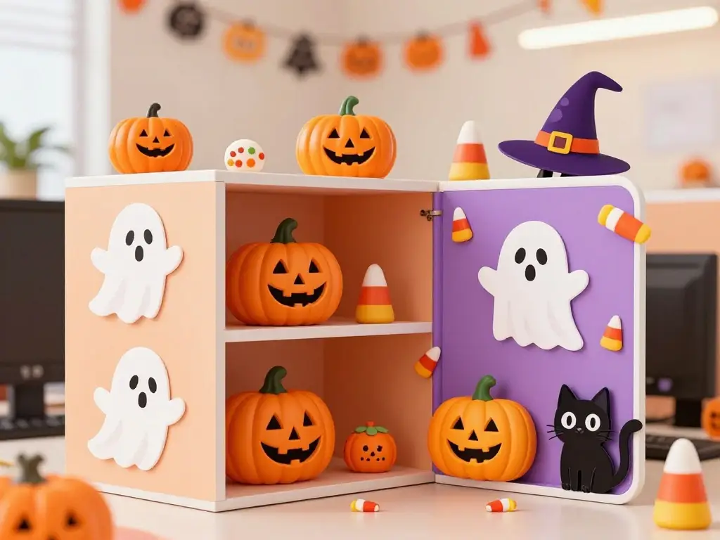 Cute and Fun Halloween Cubicle Ideas for a Family-Friendly Office