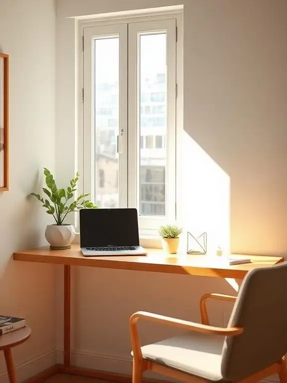 Creating a Workspace Nook That Doesn't Swallow Your Entire Living Room