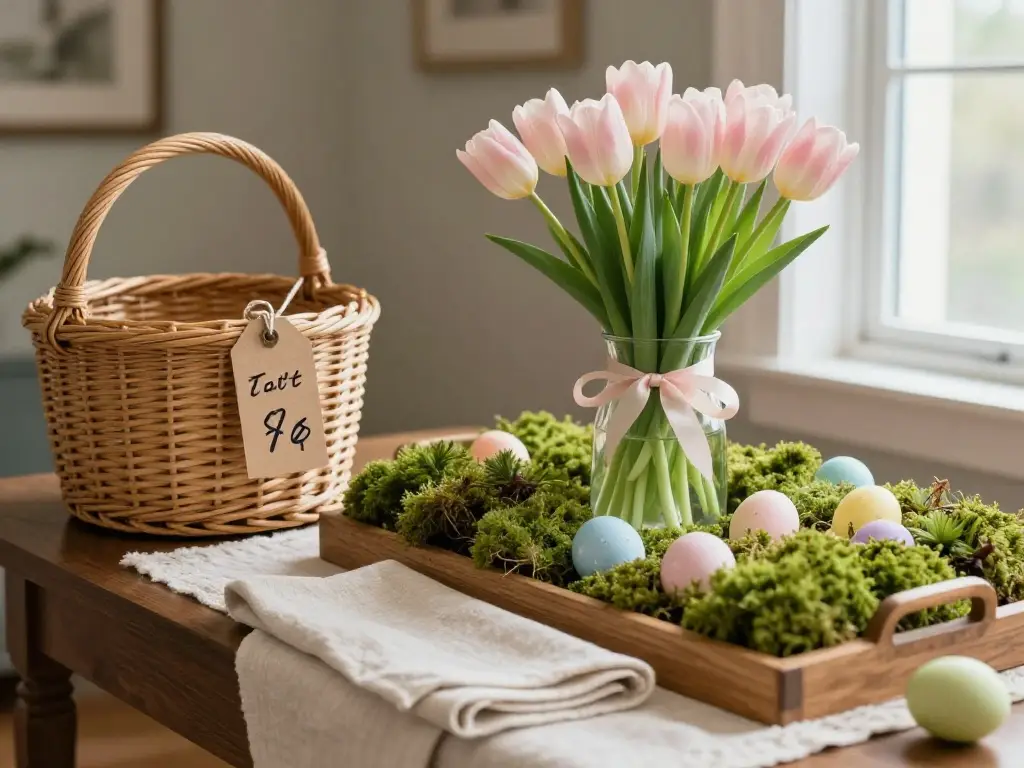Easter Entryway Table Decor Ideas on a Budget That Nobody Would Ever Guess