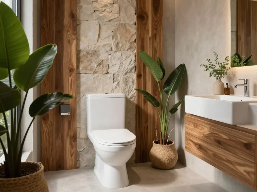 Natural Elements That Bring Warmth and Character to Any Toilet