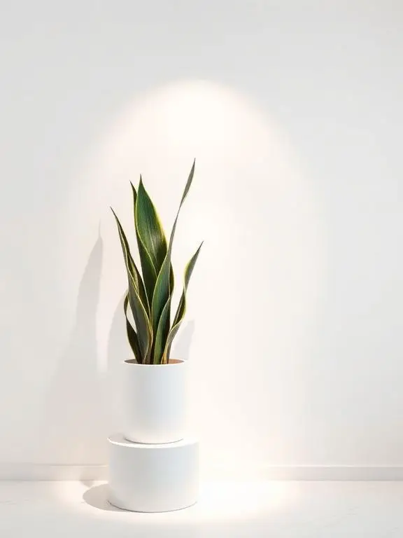 Snake Plant Styling That Proves Minimalist Apartments Can Still Breathe Green