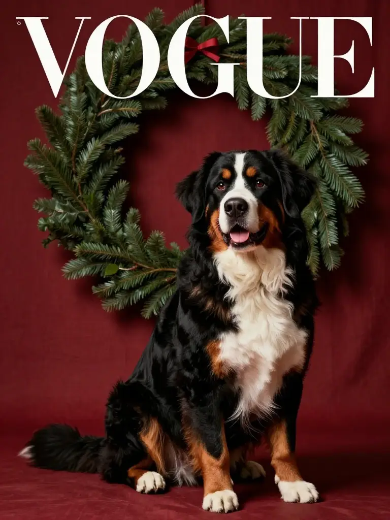 The Color Palette Rule That Makes Holiday Pet Portraits Instantly Irresistible
