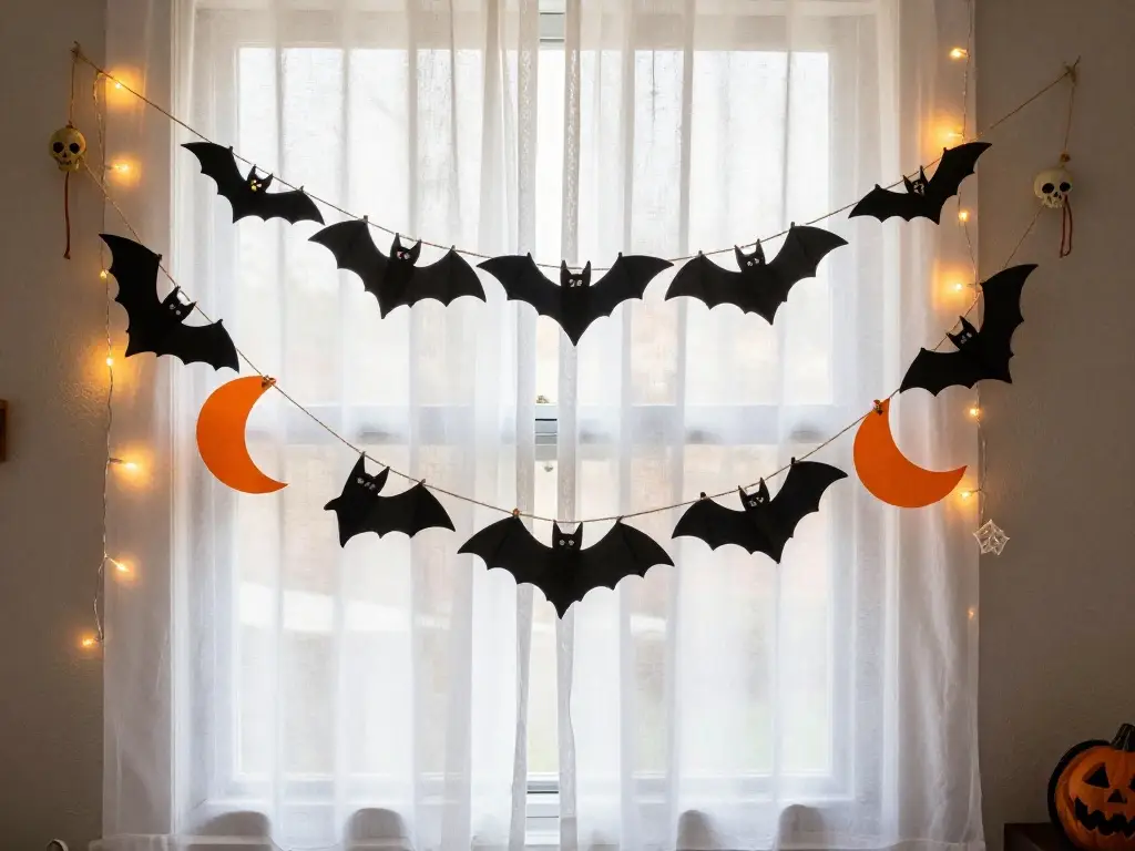 How to Make Halloween Garlands for Your Room
