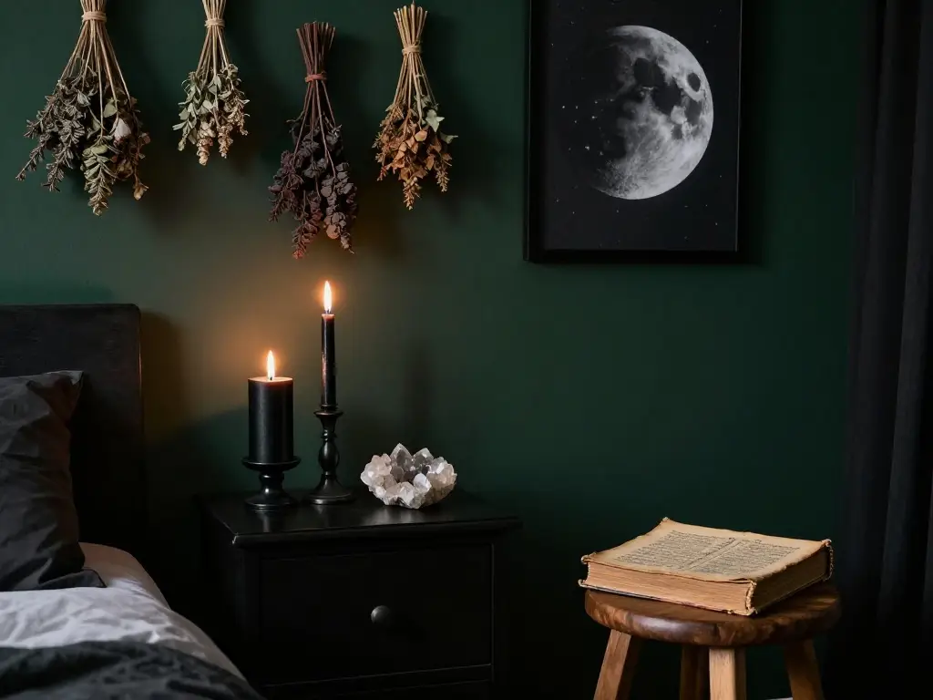 Witch-Inspired Bedroom Decor DIY Projects