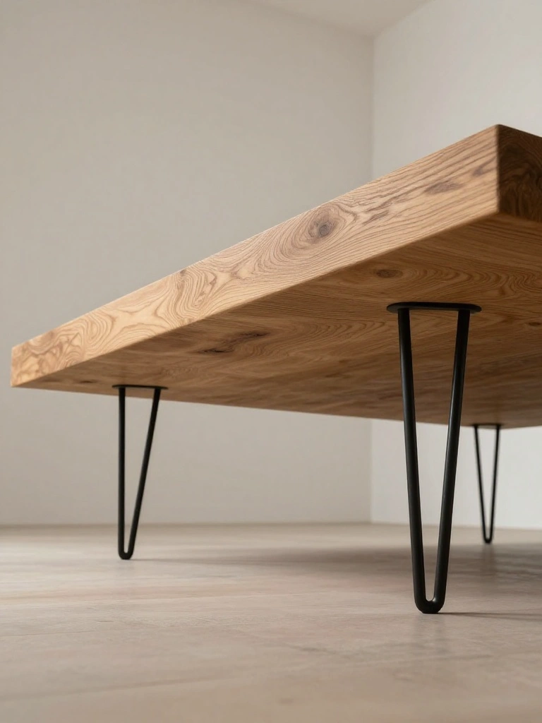 Defying Gravity with Floating Bases That Elevate Heavy Hardwoods