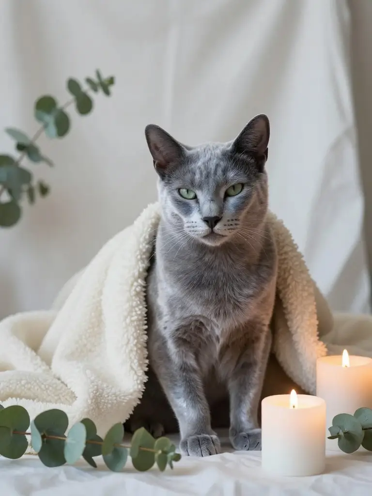 Inside the Trick That Gets Cats to Actually Stay Still for a Christmas Shot
