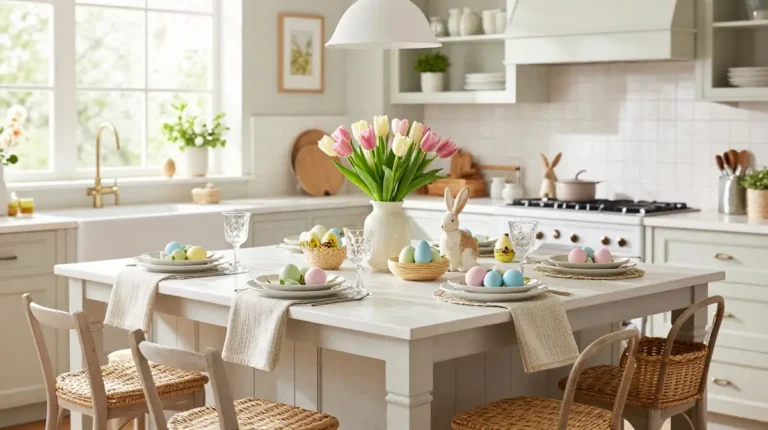 Easter kitchen island decor ideas