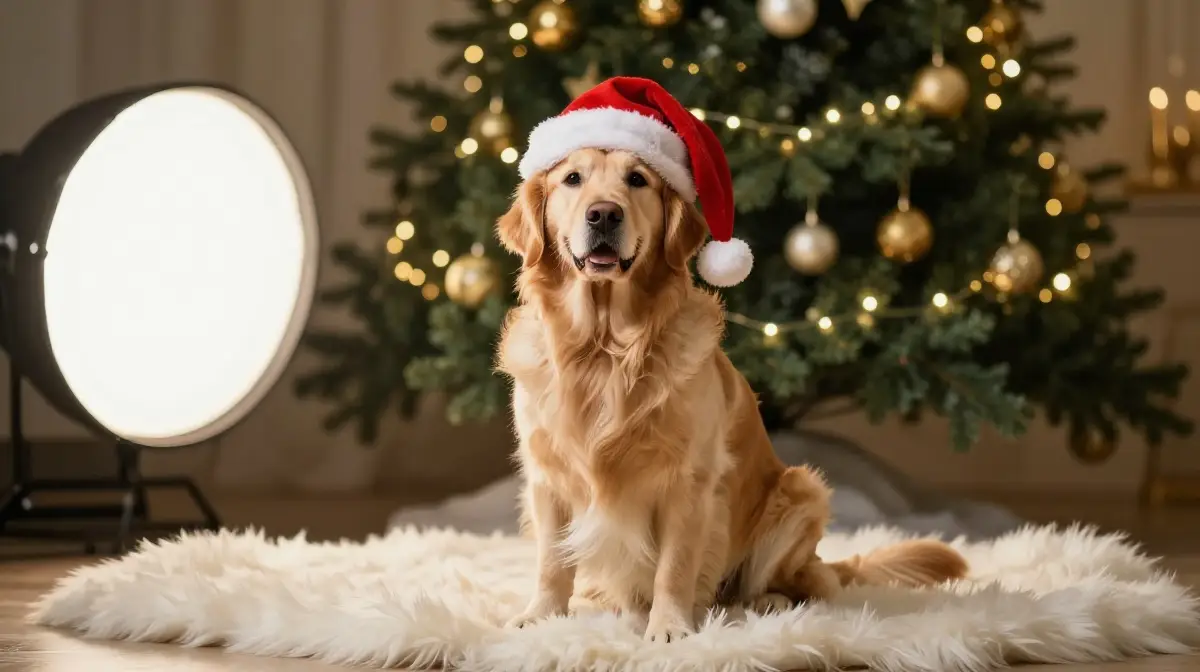 cutest pet christmas photoshoot ideas