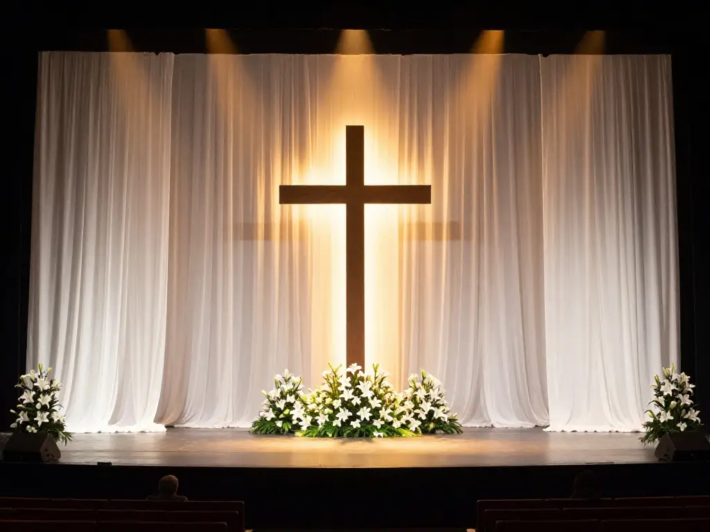 Stage and Backdrop Ideas That Frame the Easter Message Powerfully