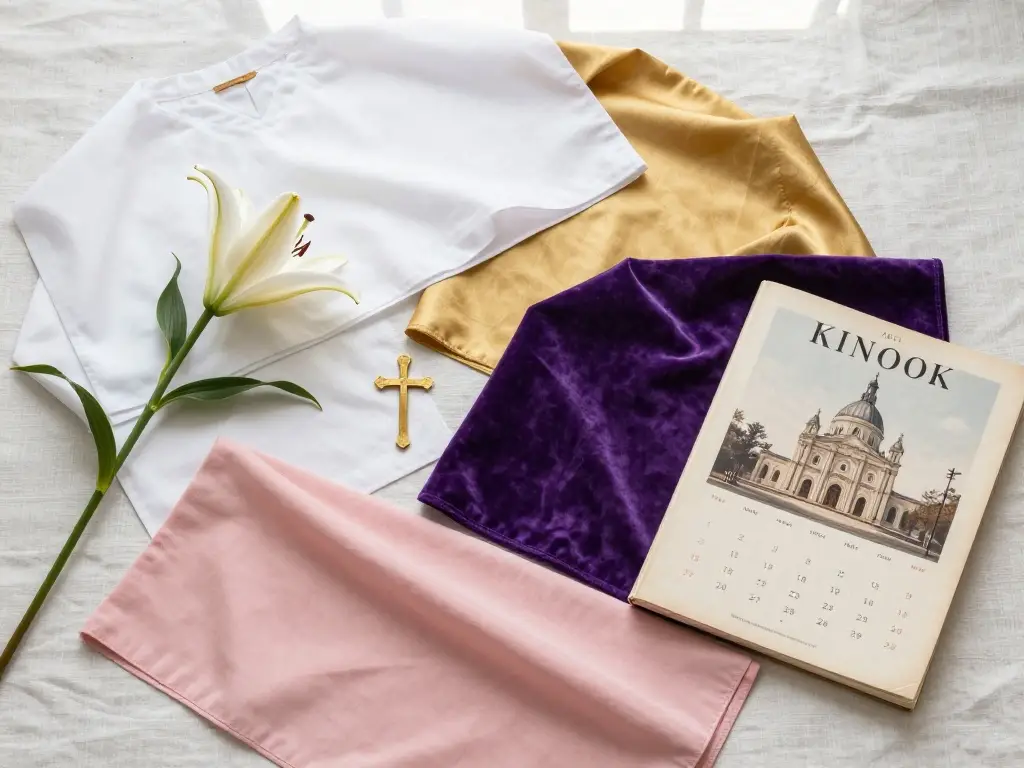 The Color Language of Easter — White Gold and Purple Done Right