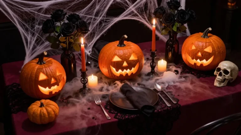 16 Spooky Halloween Table Centerpiece Ideas to Transform Your Party Décor