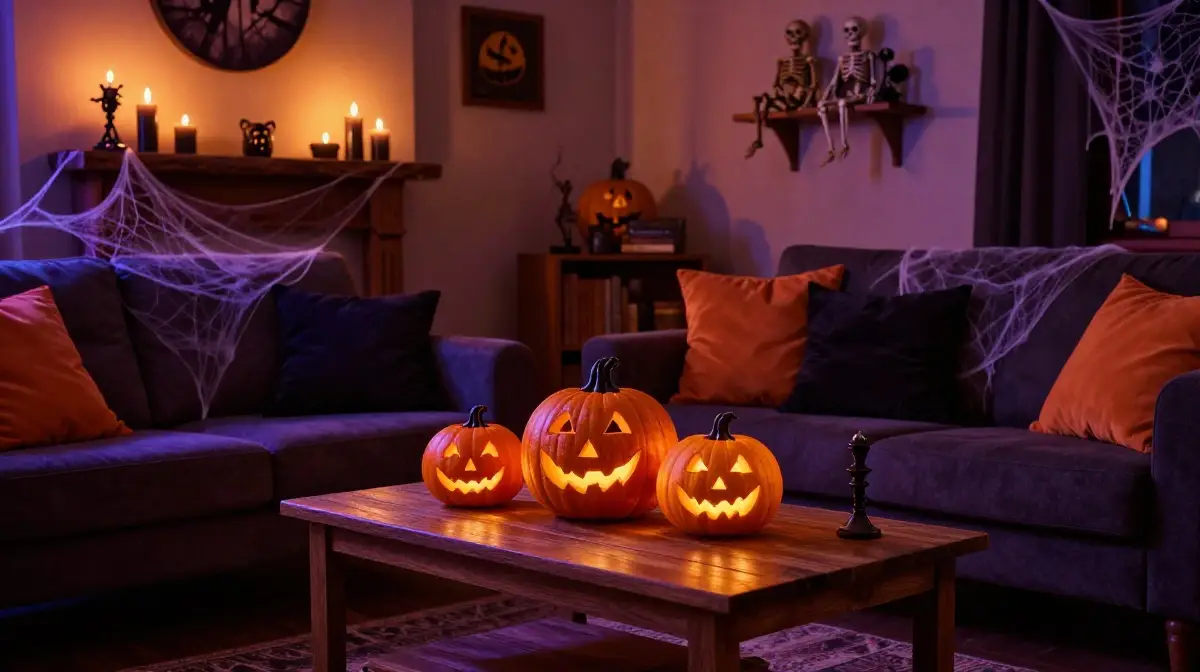 Halloween Living Room Decor: 16 Spooky Ideas to Transform Your Space This Season