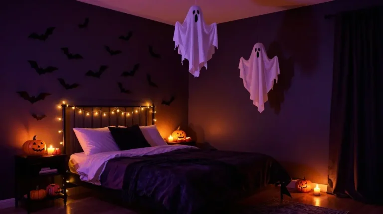 Easy DIY Halloween Bedroom Ideas for a Spooky and Cozy Room Makeover