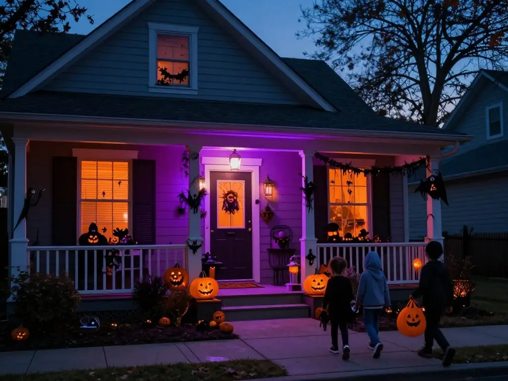 1. Top Scary Halloween Front Porch Decor Ideas to Transform Your Entrance