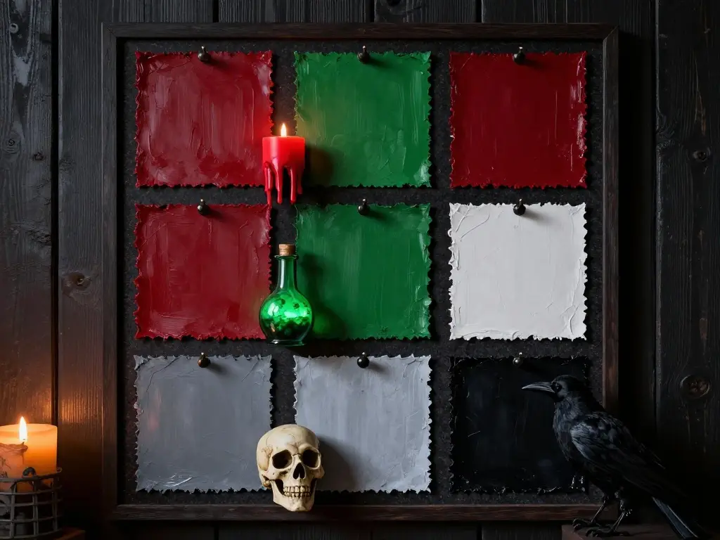 12. Color Schemes and Palettes That Maximize the Scary Halloween Porch Effect