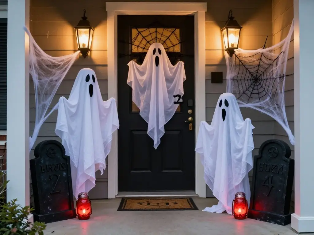 3. Creepy Halloween Lighting Ideas That Make Your Front Porch Terrifying
