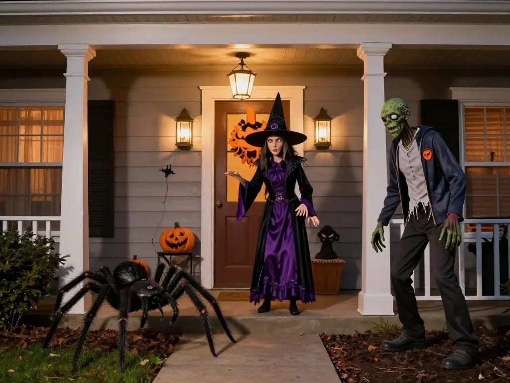 8. Animated and Motion-Activated Props for the Scariest Halloween Porch on the Block