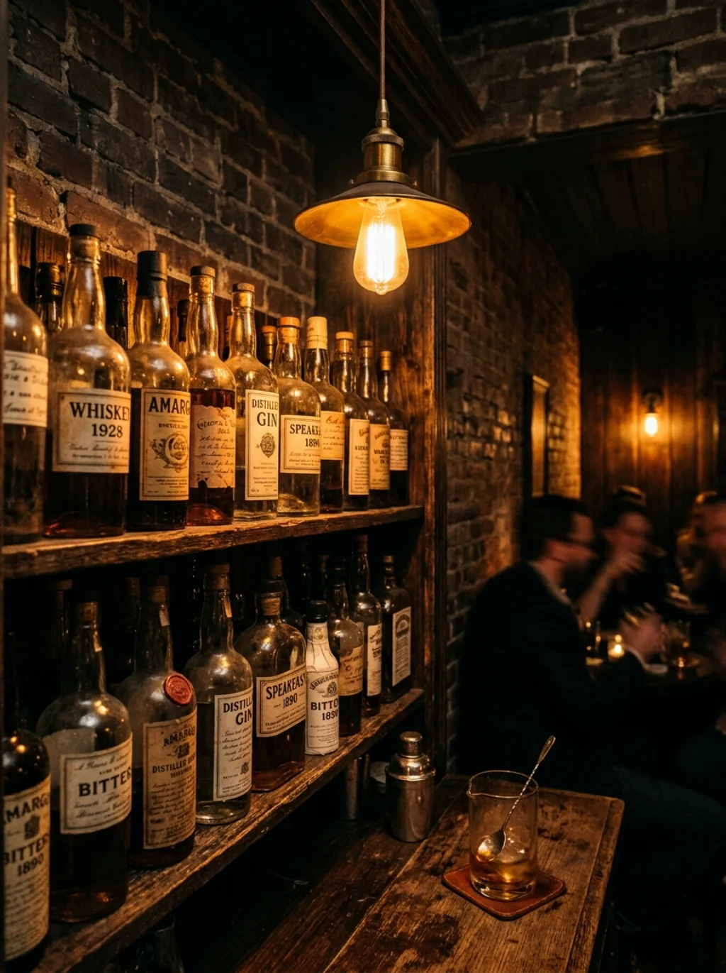Home Bar Shelf Ideas Stolen Straight From Secret Speakeasy Dens