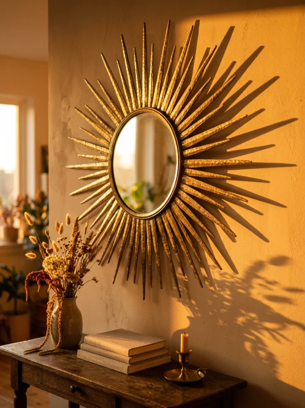 Sunburst Mirrors Bounce Spring Light Into Every Corner Of A Room