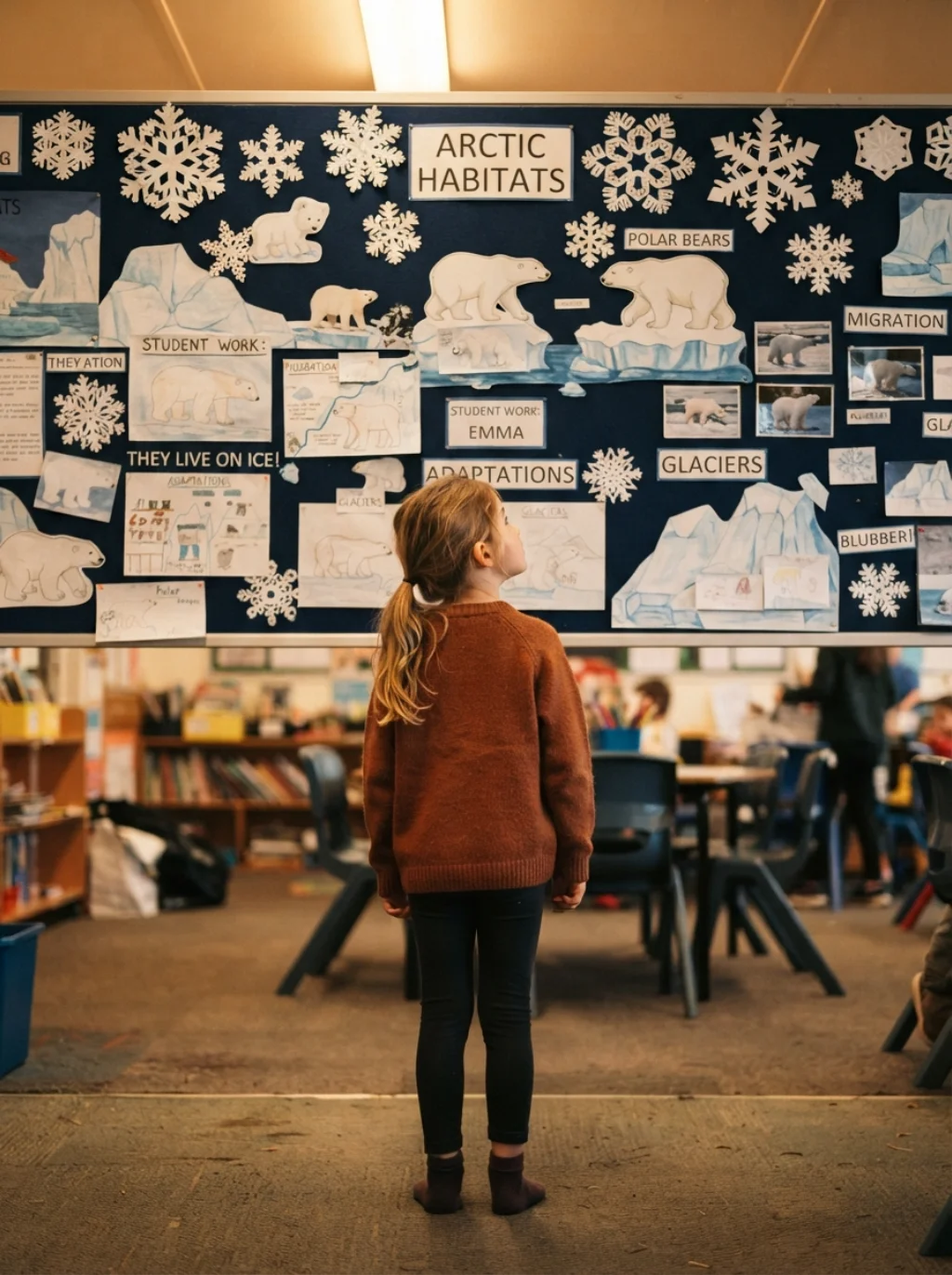 The Classroom Wall That Changes How Students Feel About Winter Learning
