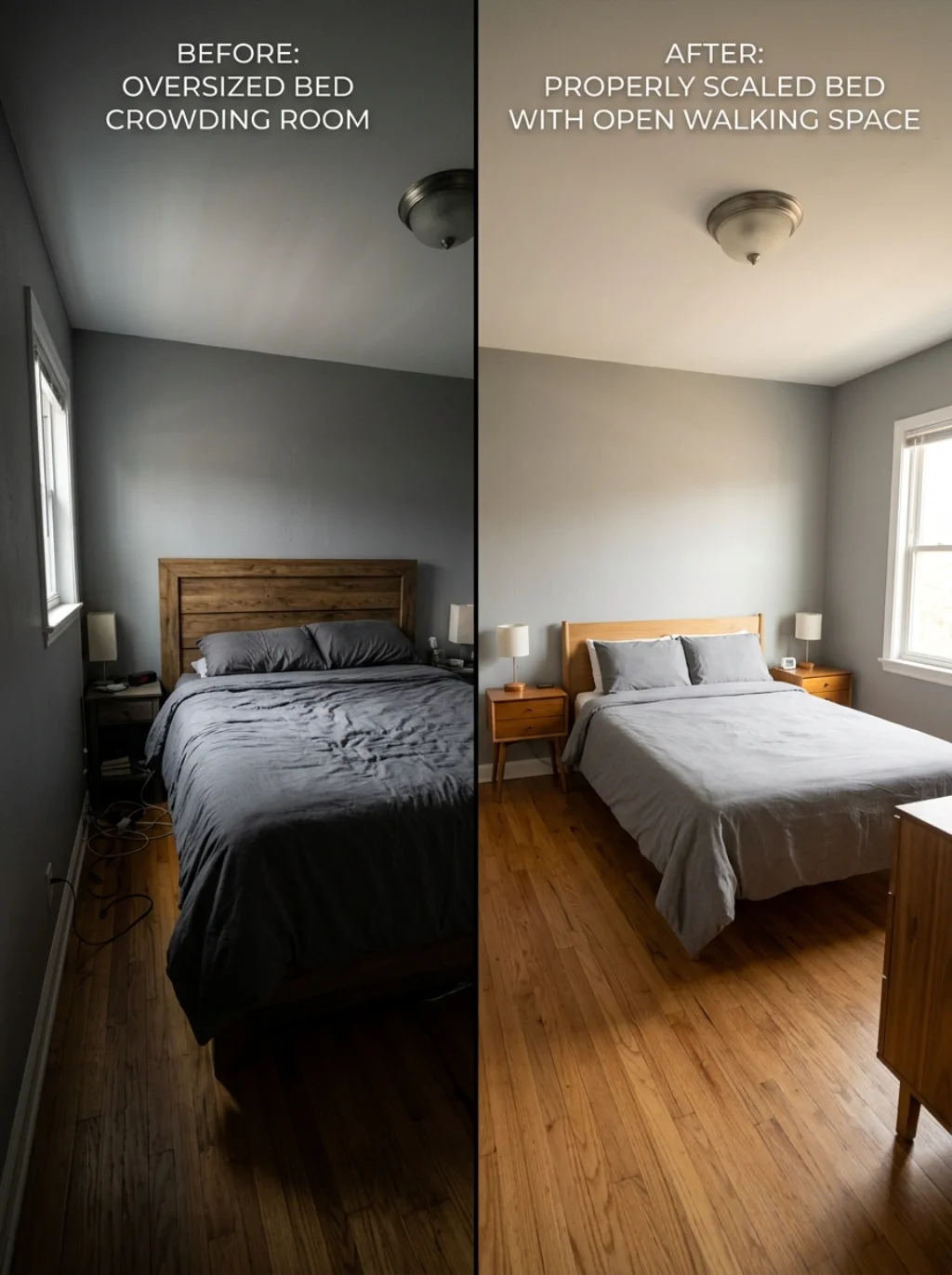 The One Furniture Mistake That Makes Small Guest Rooms Feel Tiny