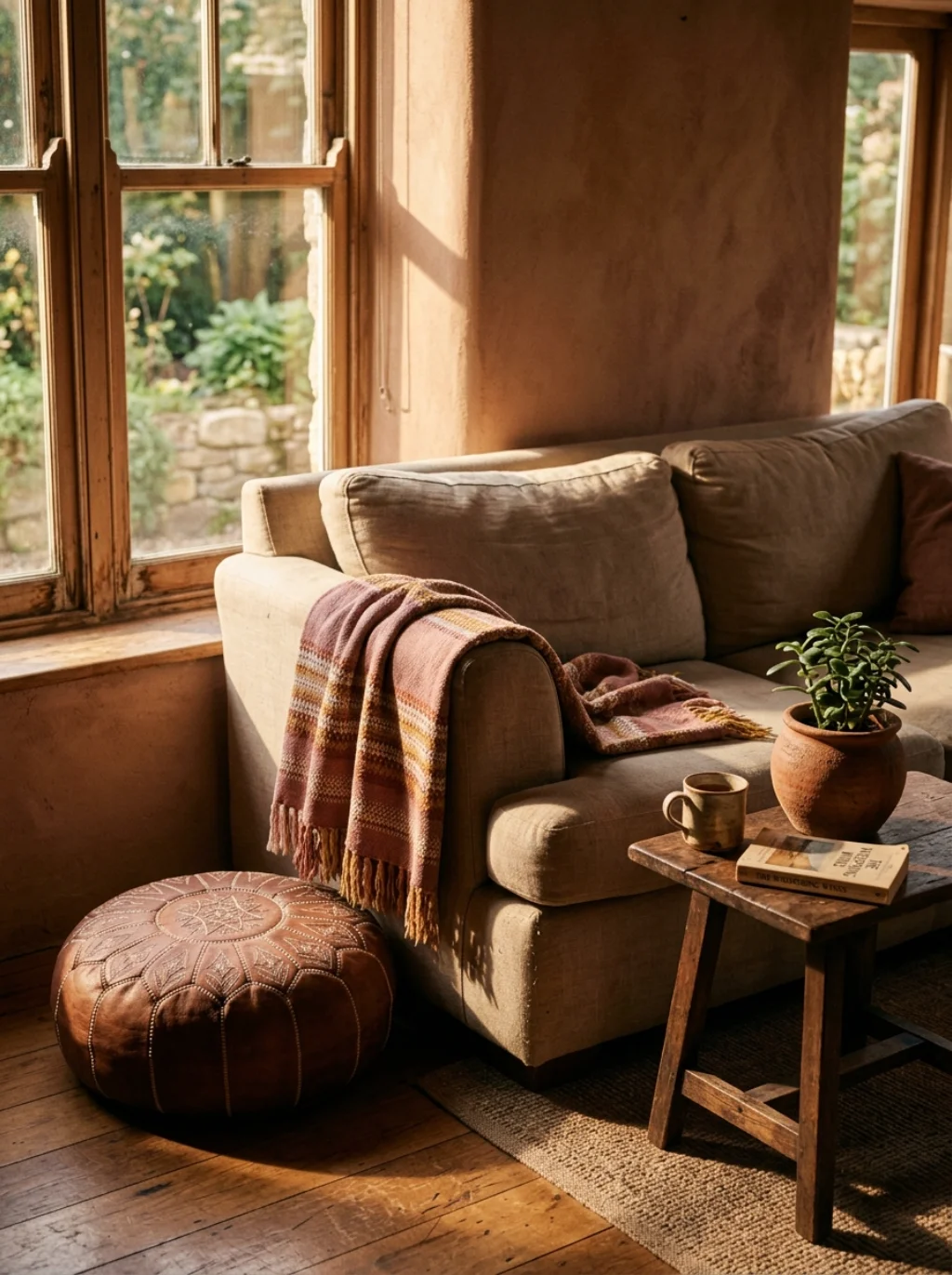 The Secret Layering Trick That Makes Boho Sofas Feel Lived In