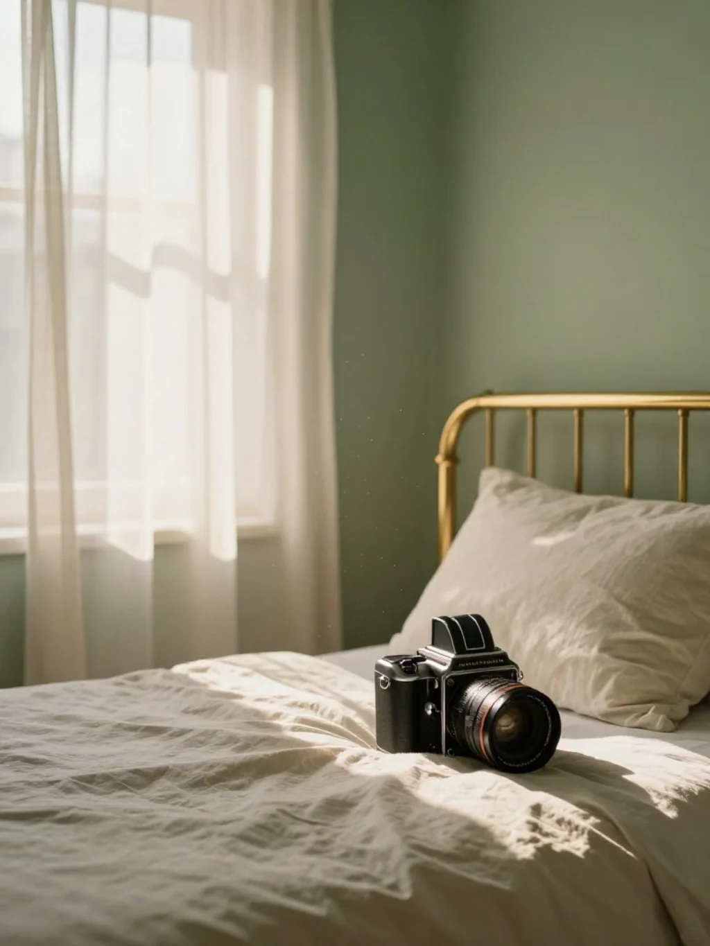 This Overlooked Sage Tone Quietly Steals Every Spring Bedroom Makeover