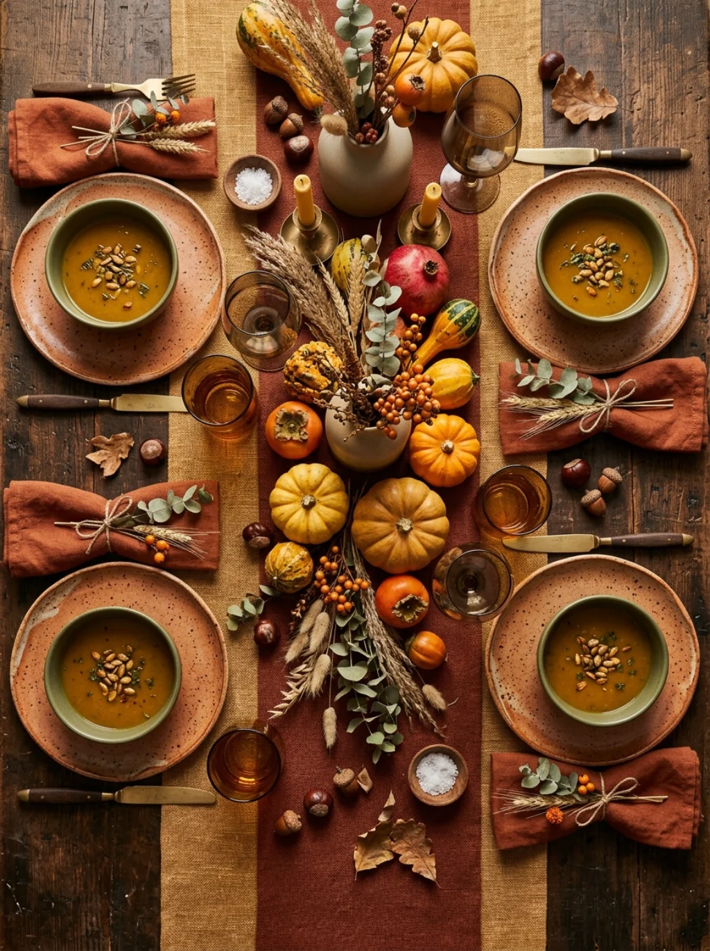 Earthy Tones Quietly Outshine Every Bright Color on the Table