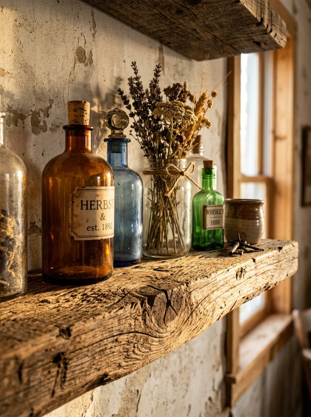 Reclaimed Barnwood Brings a Story to Every Poured Drink