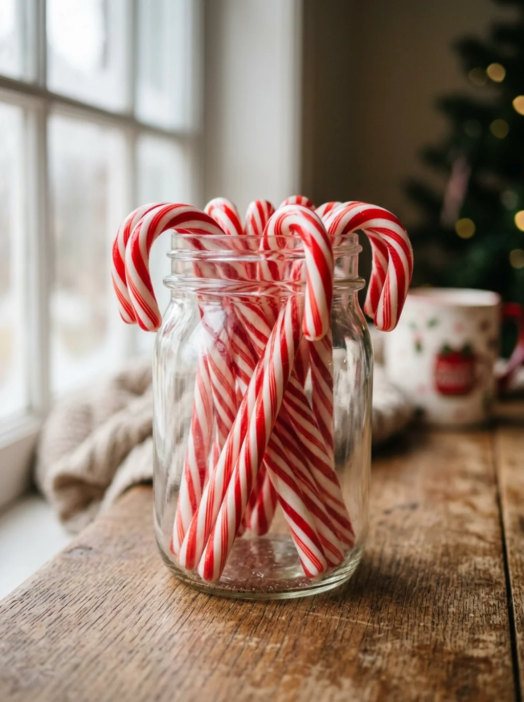 Candy Cane Decor Does More Than Smell Sweet on a Desk