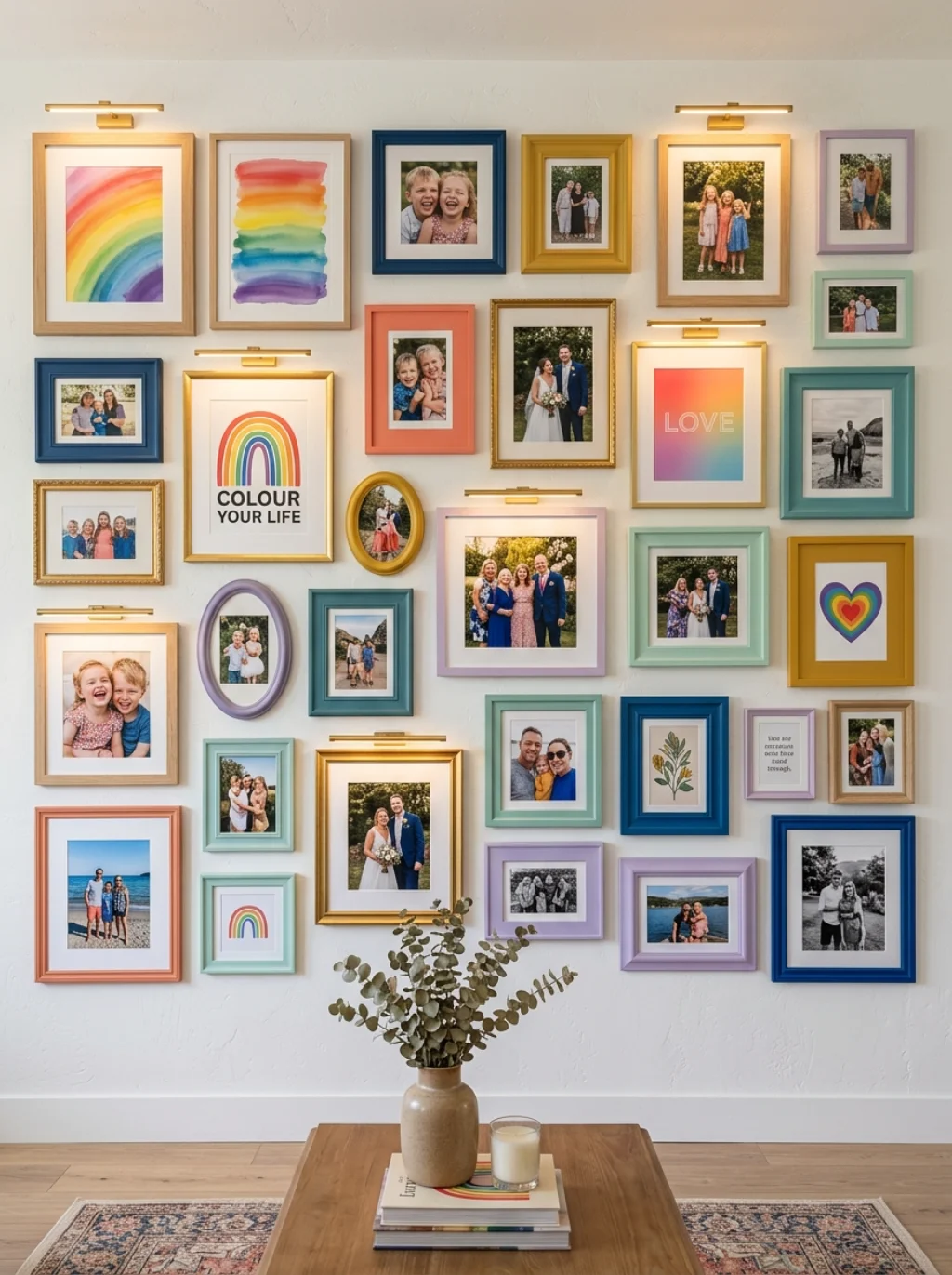 Gallery Walls Stitching Together Color, Memory, and Meaning