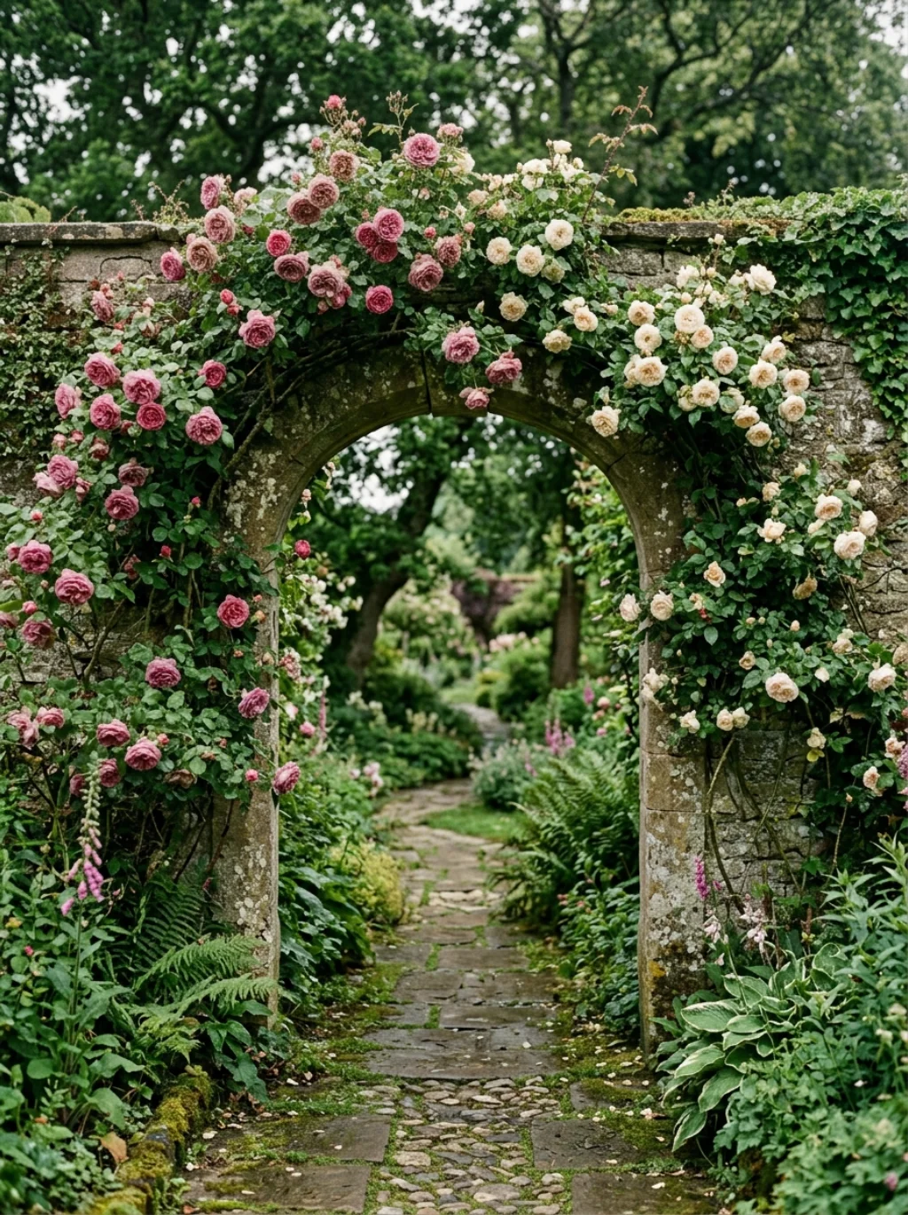 Garden Arch Designs Rooted in the Language of Overgrown English Estates