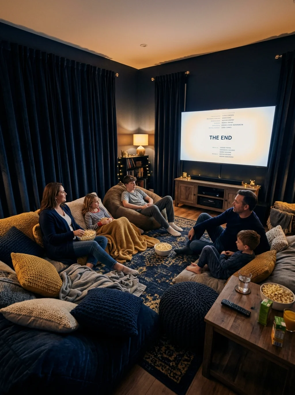 Movie Room Ideas for Kids and Teens to Enjoy Together