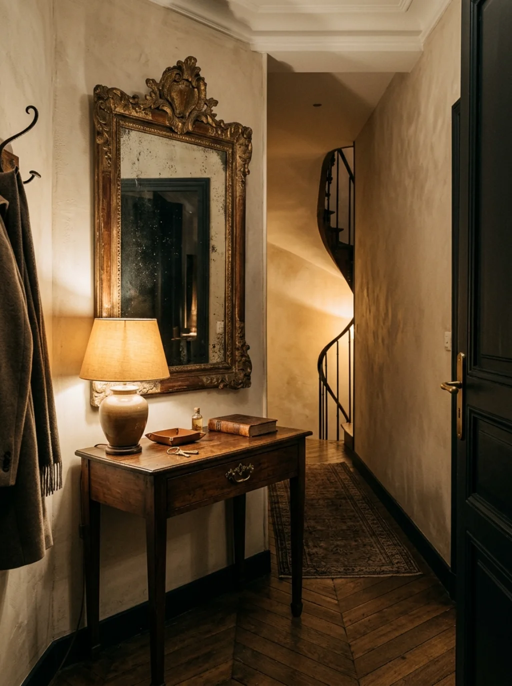 Spring Mirror Decor Ideas Borrowed From Parisian Apartment Entryways