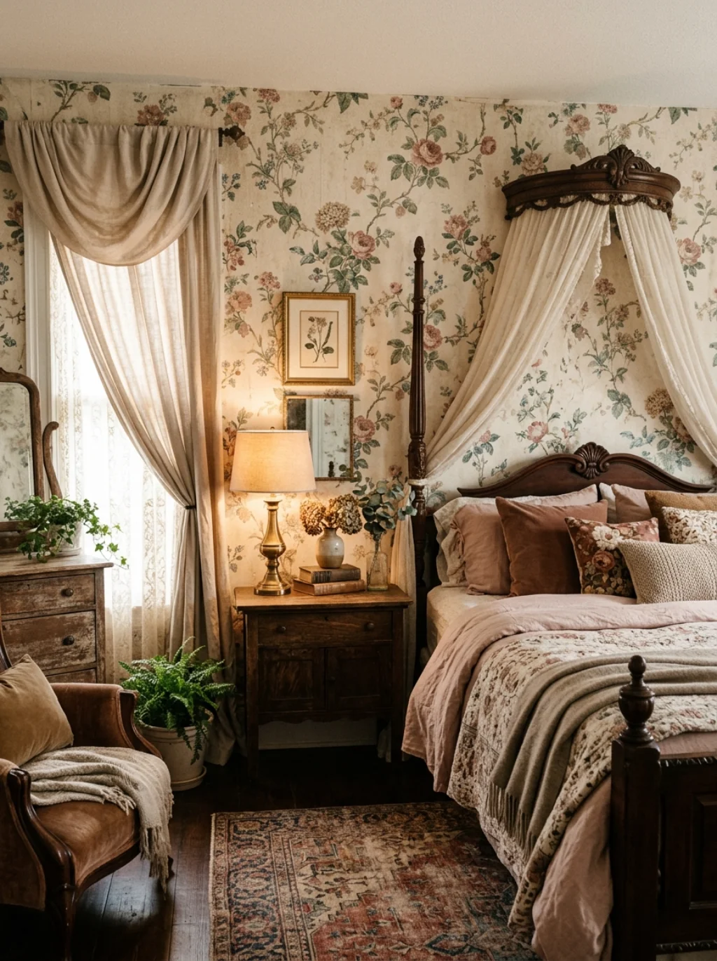 Why Vintage Florals Refuse to Fade From Boho Trends