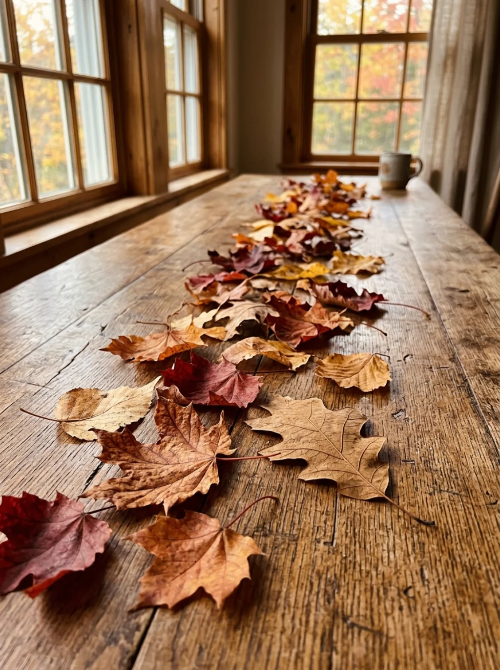 Fall Foliage Gathered From a Sidewalk Beats Store Bought Every Time
