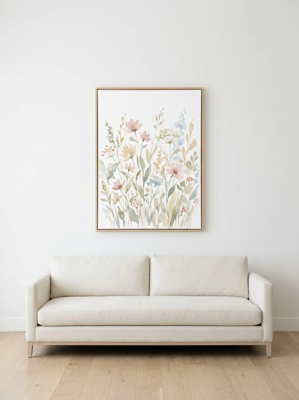 Minimalist Spring Wall Decor That Says Everything With Almost Nothing