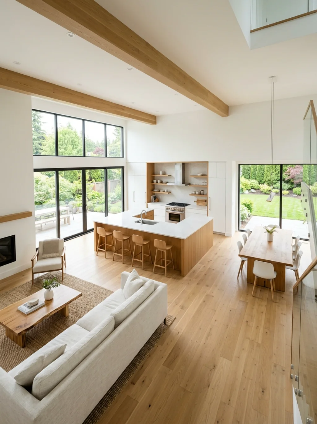Open Concept Homes Find Their Missing Piece in a Wraparound Island