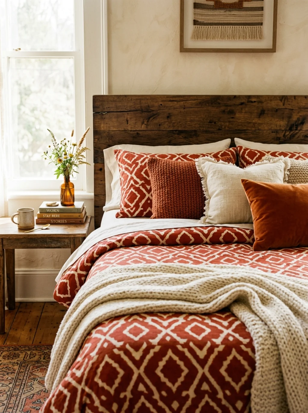 Patterned Bedding Is Where Boho Bedrooms Truly Come Alive