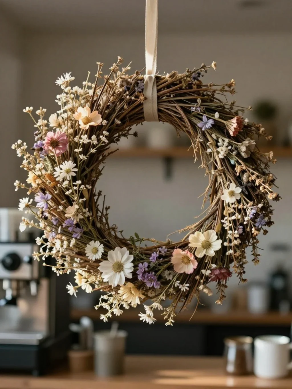 Spring Wreaths Above The Bar Signal A Season Change Instantly