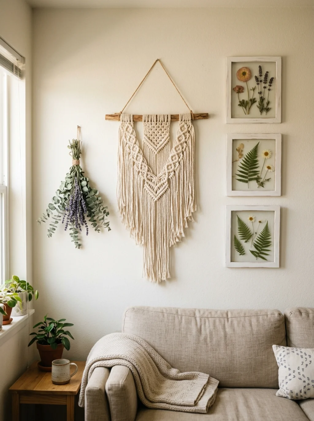 DIY Spring Wall Decor Projects That Add Handmade Character to Any Living Room