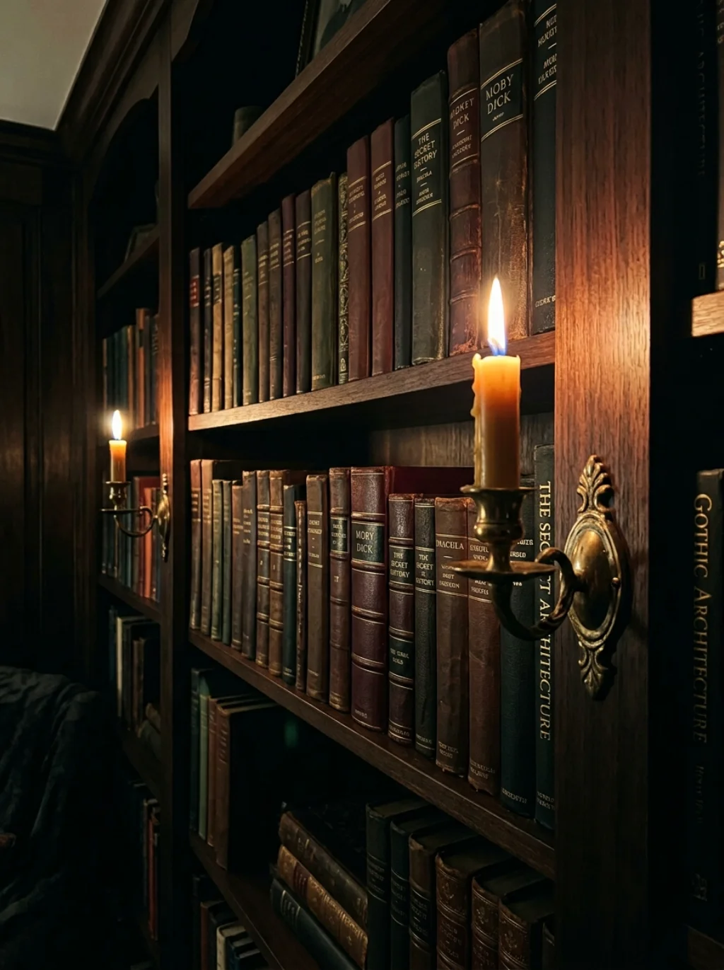 Dark Academia Shelving That Feels Straight Out of a Novel