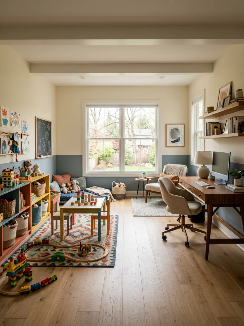 Shared Bonus Room Ideas for Kids and Teens of Different Ages
