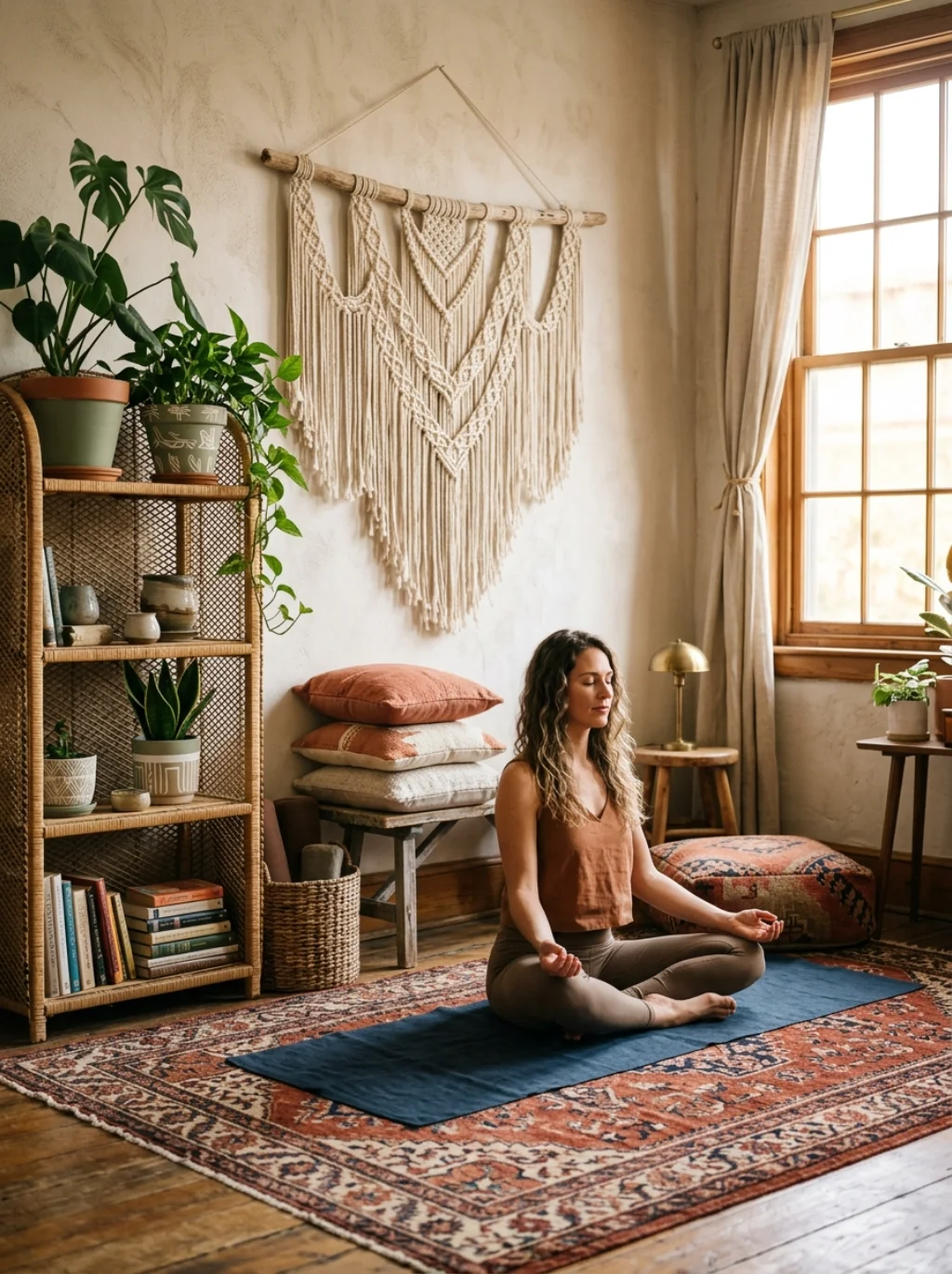 Boho Yoga Room Ideas on a Budget That Still Look Wildly Expensive