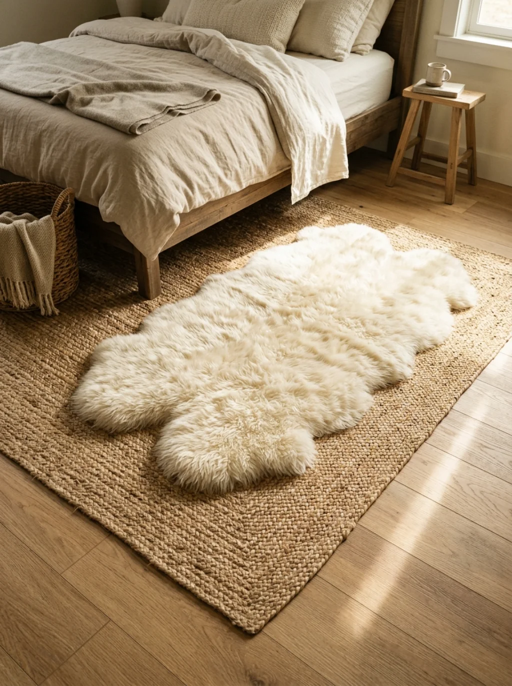 Layered Rugs Keep Cold Floors From Stealing Your Comfort