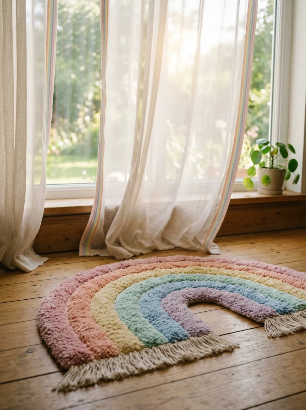Textile Layers Where Rugs and Curtains Tell Their Own Story