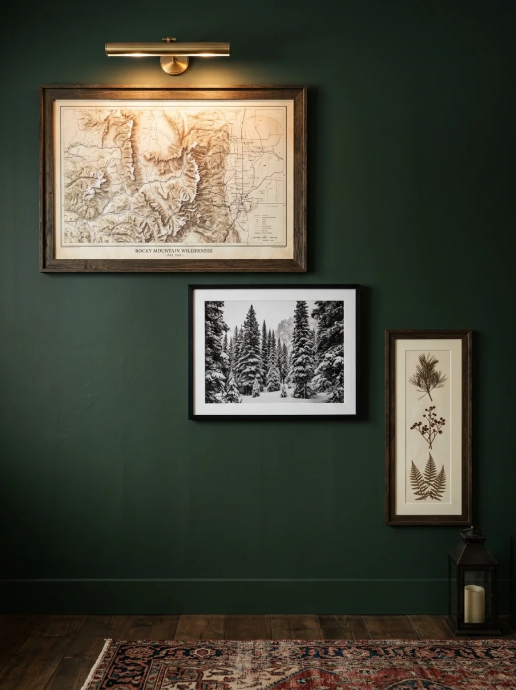 Artwork and Wall Decor That Tells a Winter Story Without Saying a Word