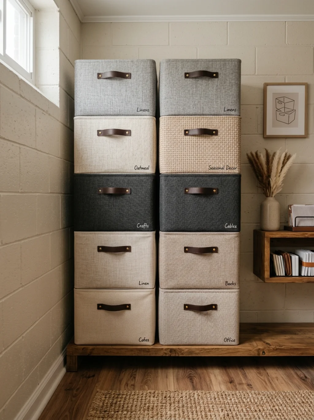 Budget Basement Bedroom Ideas That Turn Storage Bins Into Style