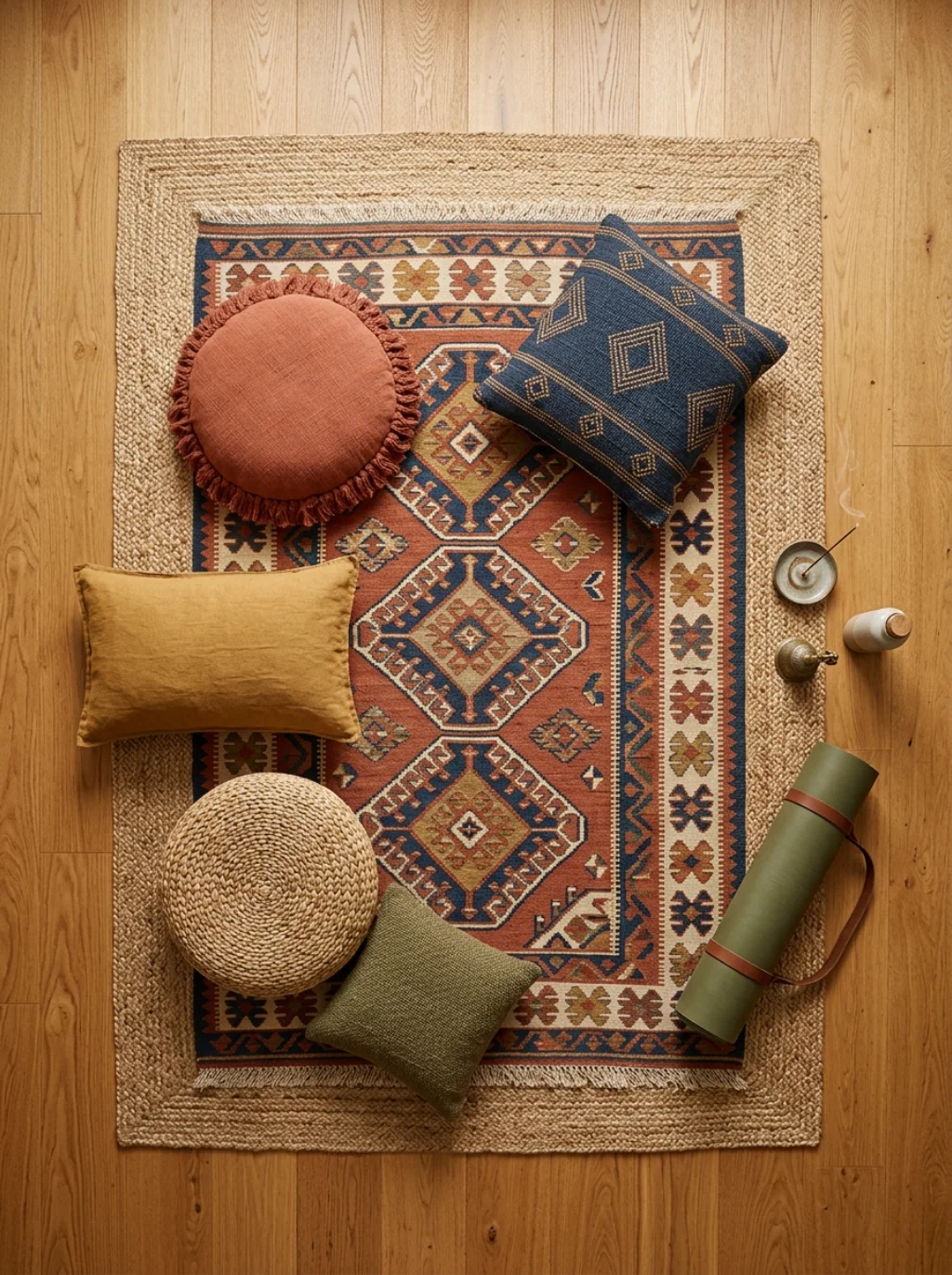 Flooring Choices and Rug Layering That Define the Room Beneath Your Feet