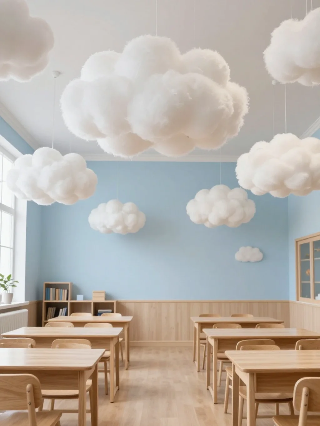 15. Whimsical Cloud Decorations